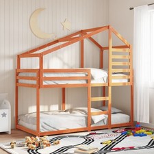 Bunk Bed  Brown 75x190 cm