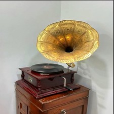 Antique Handmade Gramophone