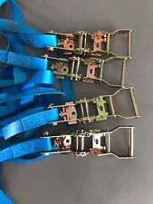 small ratchet straps used 1500 kg bs 2.50 metre long 