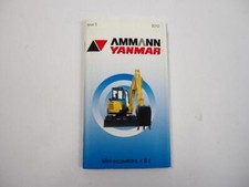Ammann Yanmar Mini Excavator