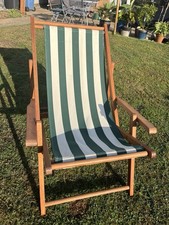Deckchair Hardwood Traditional Adult Size