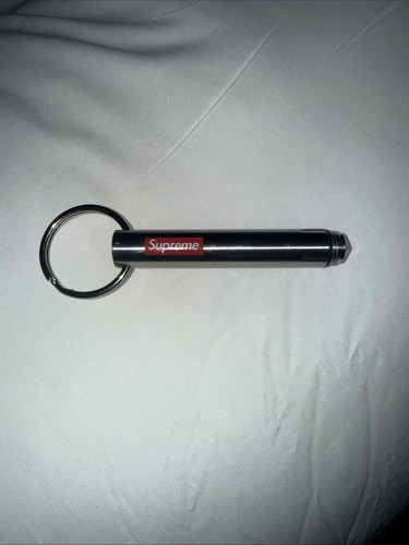 Supreme steel pen keychain - steel,