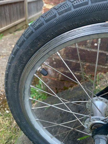 Bigfish line folding bike 16in - line,