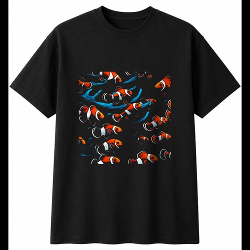 Clownfish torn sea - ocean, mens