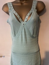 Jane Norman  blue dress with sparkle on straps