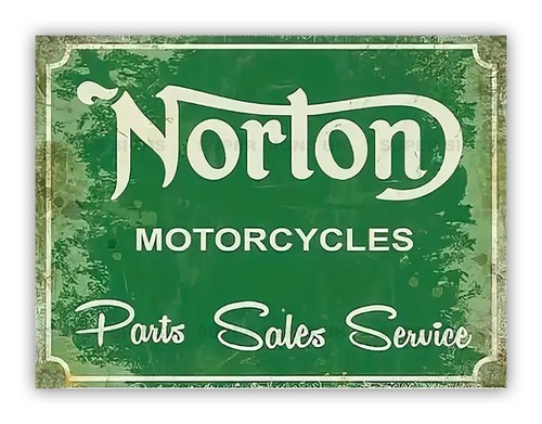 Distressed norton style - norton,