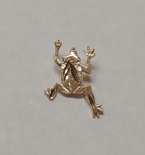 New 14k yellow gold - yellow, frog