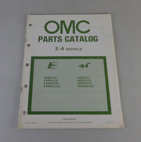 Parts catalog omc - parts,