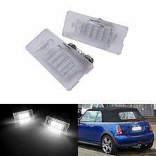 Pair LED License Number Plate
