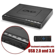 DVD Player Compact Multi Region HDCD CD VCD Music Disc Upscaling USB With Remote