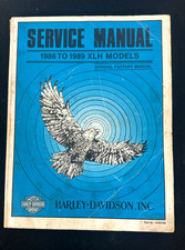 HARLEY DAVIDSON MOTORCYCLE HD SERVICE MANUAL XLH MODELS 1986-1989 #99484-89