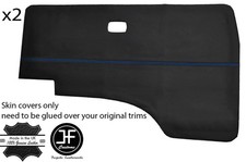 BLUE STITCH 2X DOOR CARD VINYL