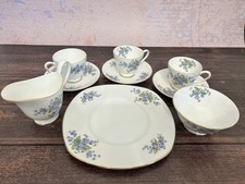 Tuscan Floral Blue Vintage
