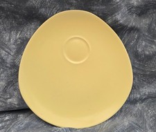 BRANKSOME CHINA  — YELLOW — 1 — COMBINED SAUCER-PLATE — PDU