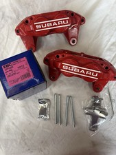Front 4 Pot Calipers/pads/pins/shims To Fit Subaru Impreza/legacy Brand New