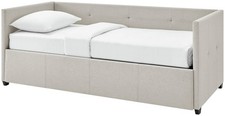 Home Tamara Trundle Day Bed - Natural | Sofa bed for small rooms