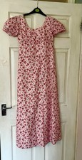 Pink Floral Regency Dress Age