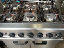 lincat commercial LPG 6 burner