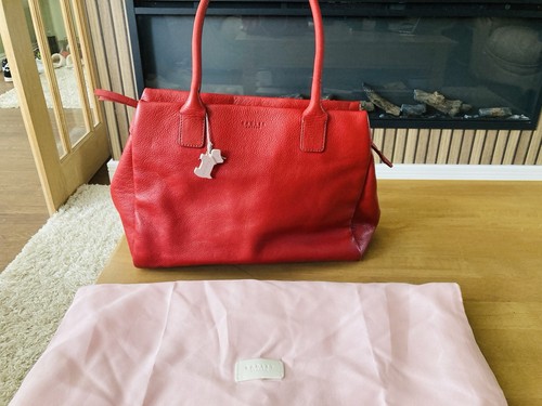 Radley large red leather - radley,