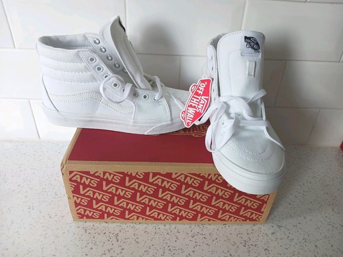 Bnib vans sk8 true white - sk8-hi,