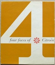 CITROEN Range Car Sales Leaflet 1963  DS  ID  Ami 6  ESTATE  Decapotable