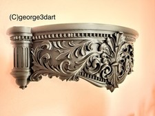 Ornate Regal Wall Shelf -