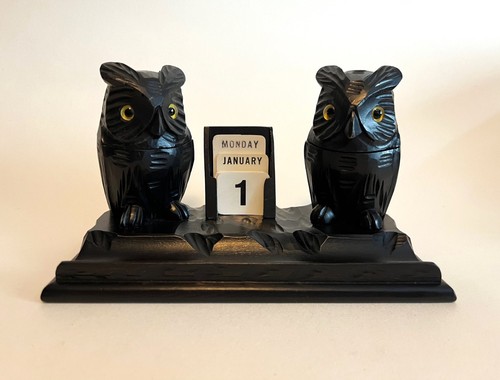 Antique ebonised black forest - antique,