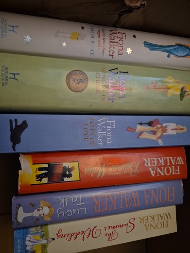 Fiona walker hardback x2 - fiona,