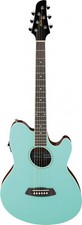 IBANEZ Talman Acoustic Guitar Double Cutaway Preamp 6 String - Sea Foam Green