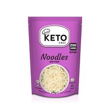 Keto Chef Vegan Microwaveable Slim Noodles -Konjac, Shirataki - Pack of 6