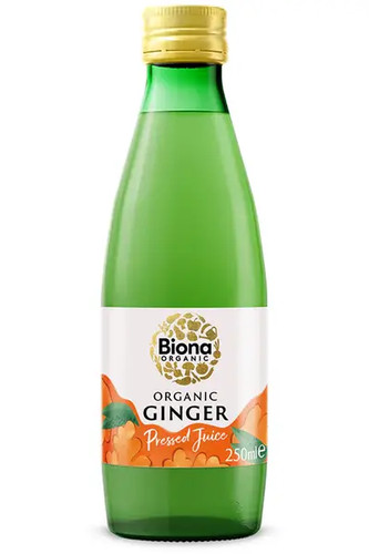 Organic ginger juice 250ml - organic,