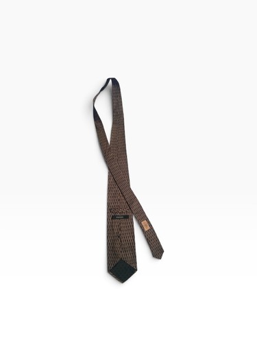 Gucci silk tie brown - gucci,