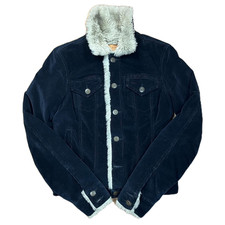 Earl Jean Original 443 Jacket Size Petit Black Cord Coat (BFD)