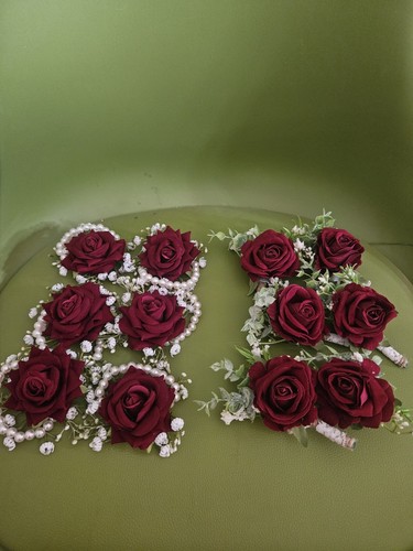 Artificial flower button holes - artificial,