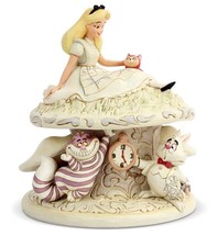 Disney Traditions 6005957 Alice In Wonderland Whimsy And Wonder White Woodland