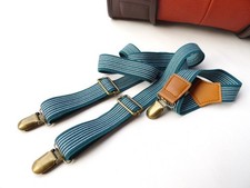 Striped British Suspenders