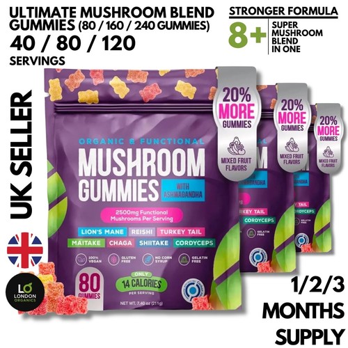 Mushroom gummies 2500mg - mushroom, –