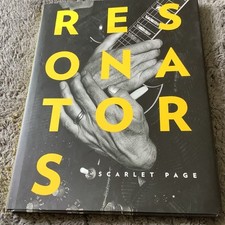 Rare Ltd Ed Book RESONATOR By Scarlet Page Photography Greatest Guitar Players