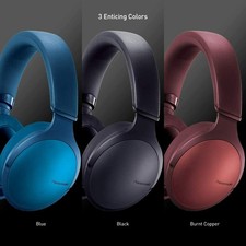 Panasonic RP-HD305B Premium Hi-Res Wireless Bluetooth Over The Ear Headphones