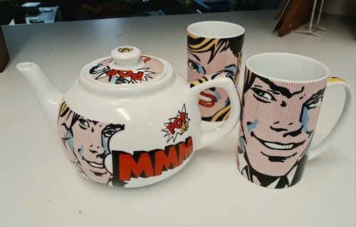 Pop art paul cardew teapot - pop,