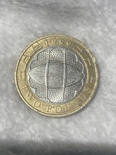 1999 Rugby World Cup £2 Coin