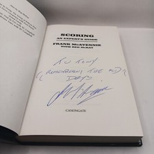 Frank McAvennie Signed Book