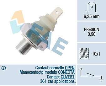 Fae 12930 oil pressure - 12930,