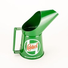 Genuine Castrol Classic Oil Jug Pourer Pouring Can - retro vintage one 1 pint