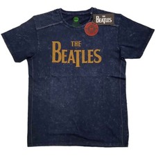 The Beatles 'Drop T Logo' Blue