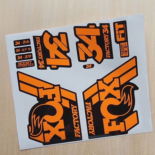 Fox factory fork - fox, stickers