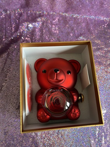 Red teddy bear eternal - bear, rose