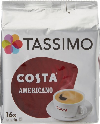 Costa americano coffee - coffee, pods