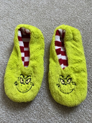 The grinch slippers size - grinch, 7-8