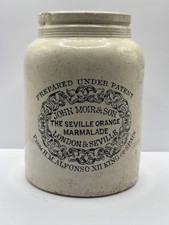 Old rare 2lb John Moir marmalade jar, The seville orange marmalade. Damaged